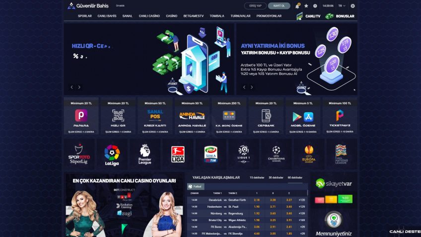 Arzbet giriş ekranı nasıl görünüyor