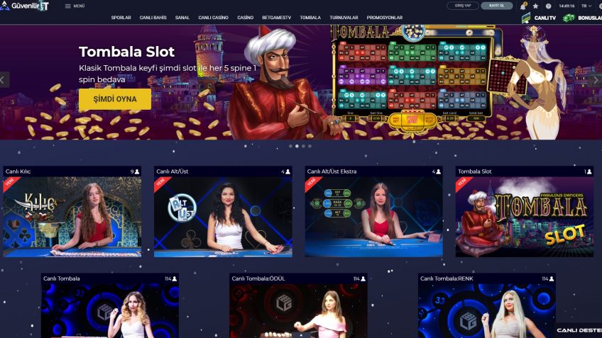 Arzbet tombala oyunları