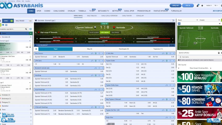 Asyabahis canlı bahis için giriş yap