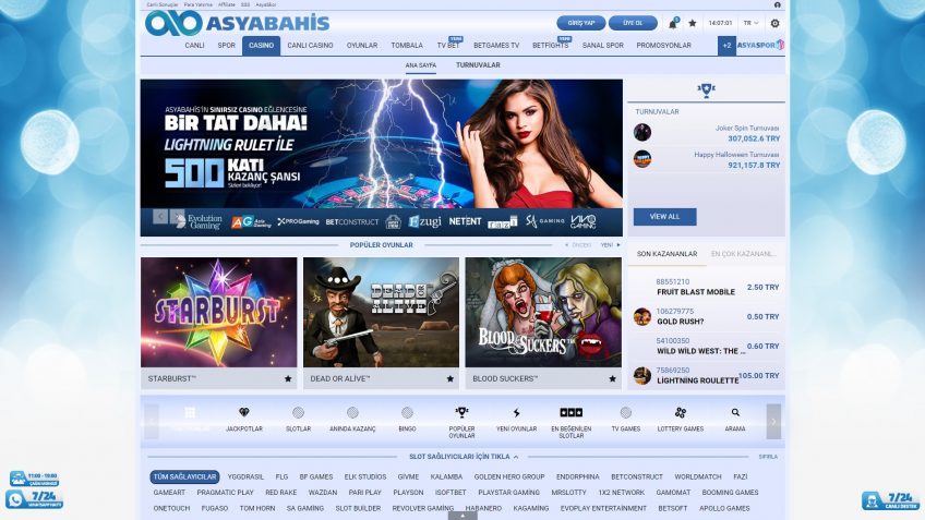 Asyabahis casino slotları