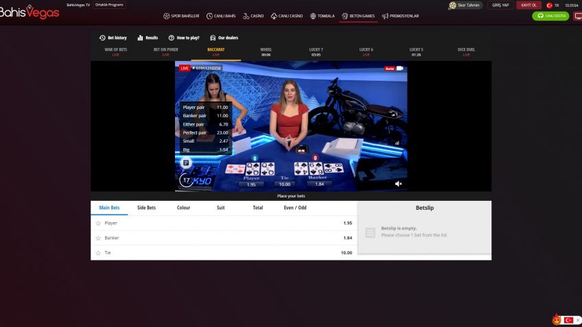 BahisVegas Betongames Canlı