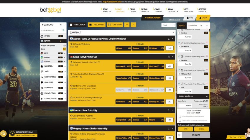 Betebet canlı bahis kuponu