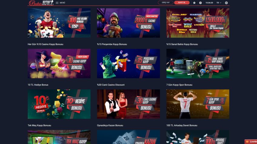 betnow bonuslar