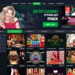 BetsMax canlı casino masaları seçim ekranı