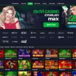 BetsMax casino ve slot oyunlarının yer aldığı sayfa