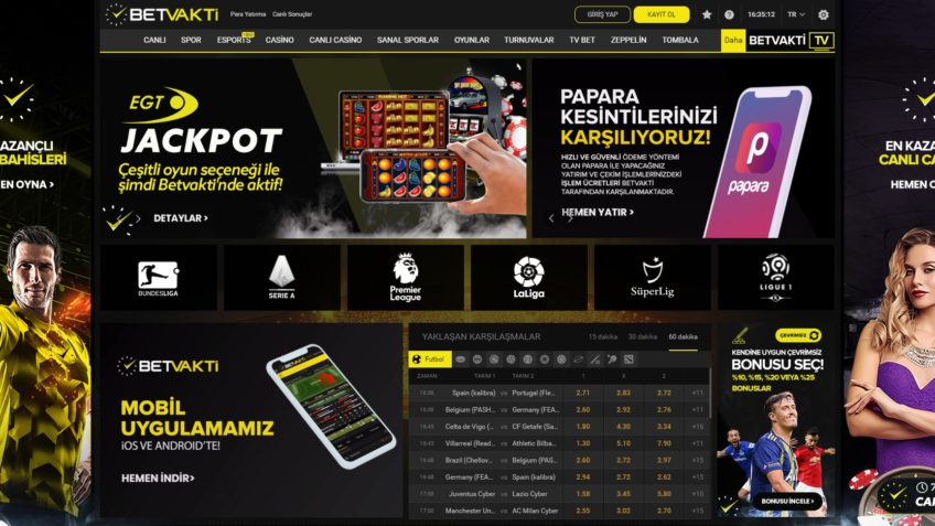 betvakti giriş adımı