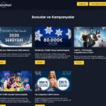 Casinomaxi giriş bonusları ve kampanyaları