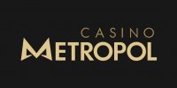 casino metropol logo kare siyah