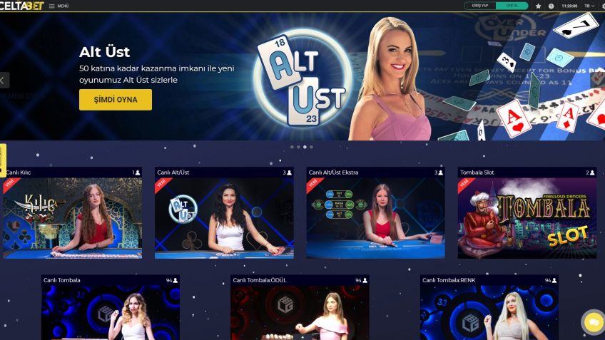 Celtabet tombala çekliliş odaları