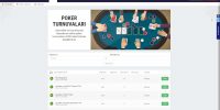 Johnnybet poker turnuvaları listesi