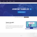 Johnnybet tahmin ligi sayfası