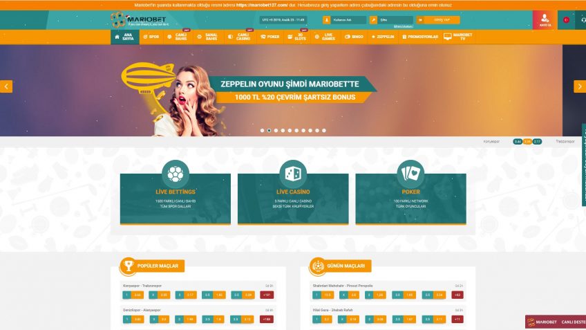 mariobet giriş ana sayfası