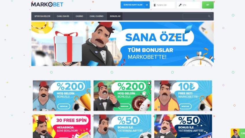 markobet bonuslar