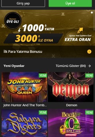 Mobilbahis casino lobi girişi