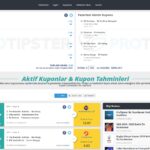 Protipster premium kupon tahminleri