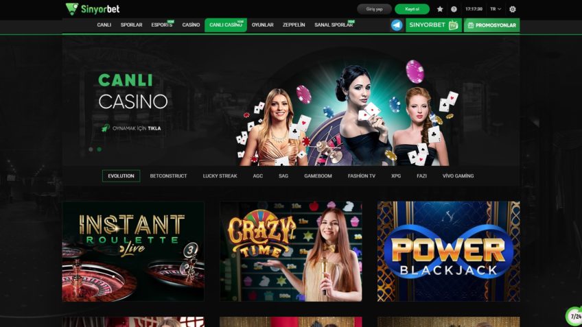 sinyorbet Online Casino Siteleri