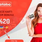 Totobo kredi kartı yatırım yöntemi ve bonusu