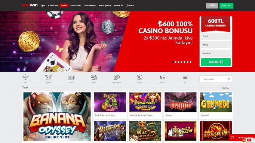 Youwin casino girişi